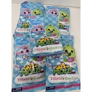 LOT 5 Cats VS Pickles Kittens VS Gherkins Blind Bag X2 Blind Surprise Toys NEW
